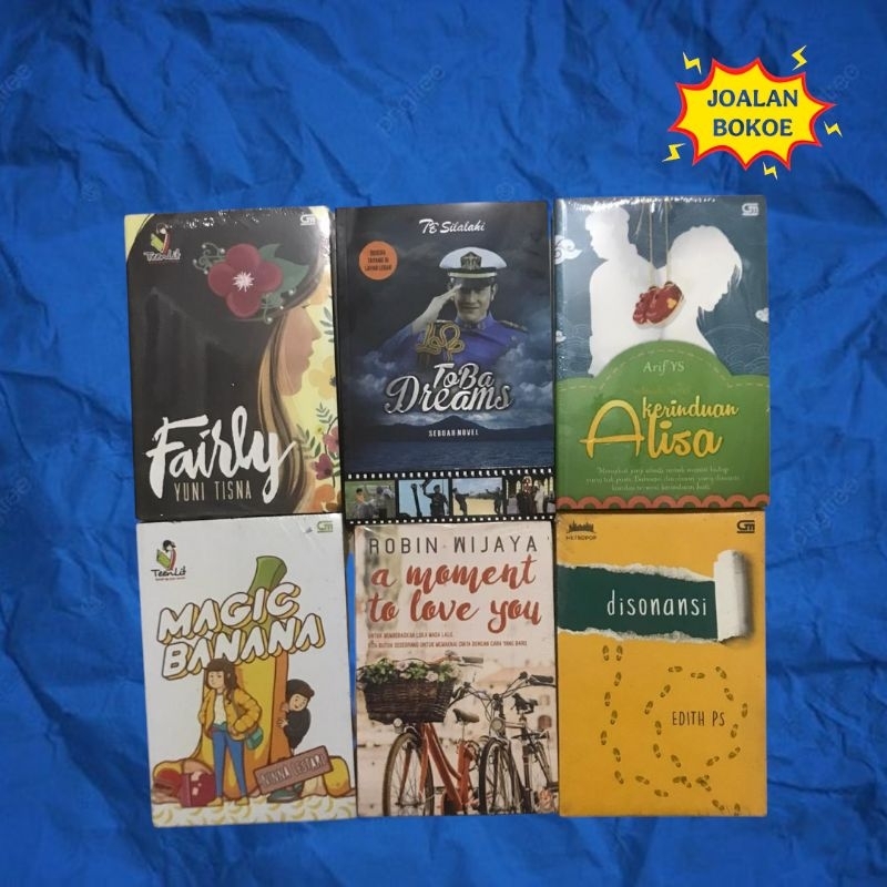 BUKU NOVEL ORIGINAL NOVEL FIKSI / NOVEL SASTRA  / NOVEL REMAJA / NOVEL ROMANCE  /  NOVEL FAIRLY / NO