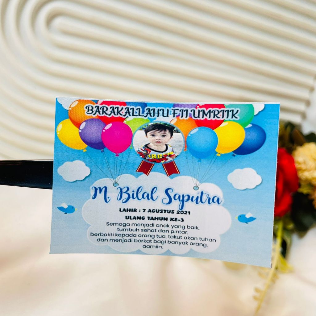 

Cetak Sticker Ulang Tahun Anak Free Desain Stiker Label Birthday Ultah Ulang Taun Undangan Custom