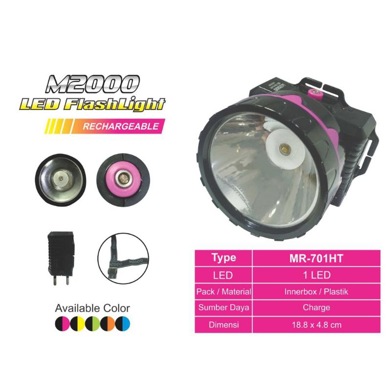 Senter Kepala LED Headlight M2000