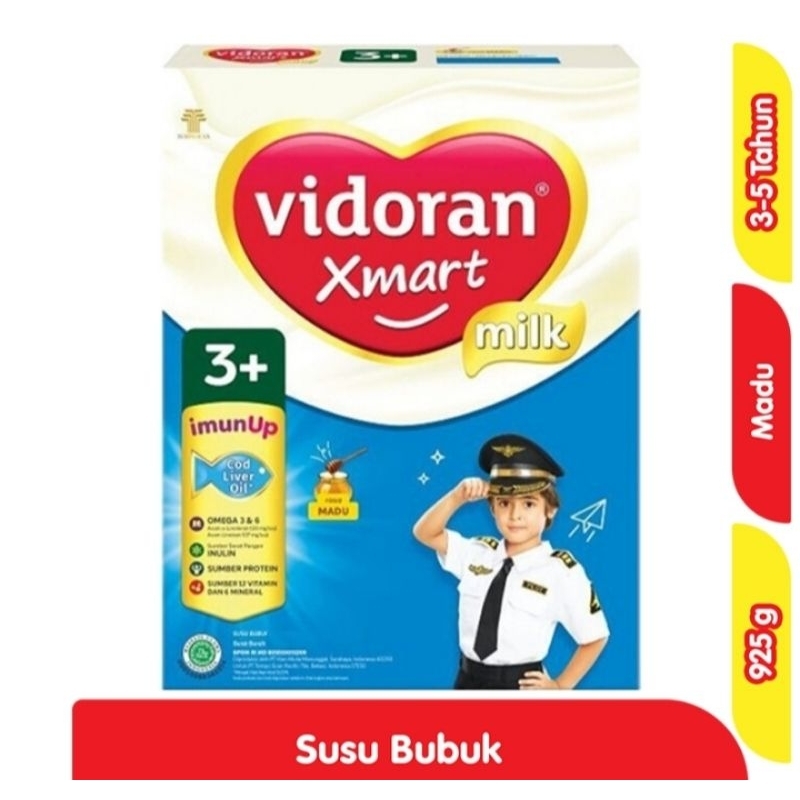 

Vidoran Xmart 3+ Susu Pertumbuhan Anak 3-5 Tahun Madu 925 g