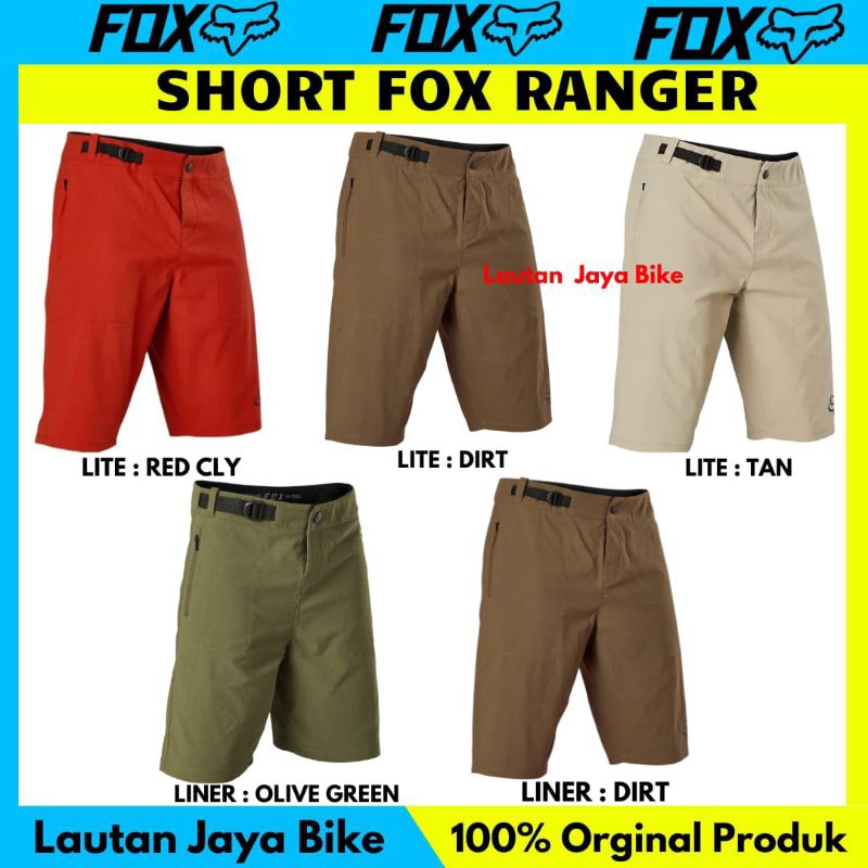Celana Fox Short Ranger Liner Lite Original New