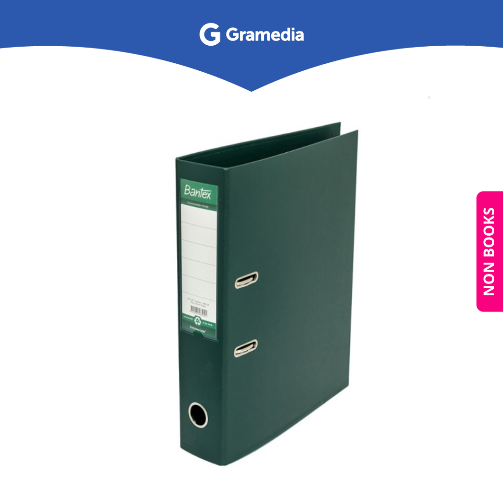 

Gramedia Surabaya - BANTEX ORDNER 1465-04 GREEN