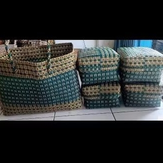 Tas keben Jali 4 set Premium / Tas keben isi 4 / Tas jali besar lengkap isi 4 anak keben