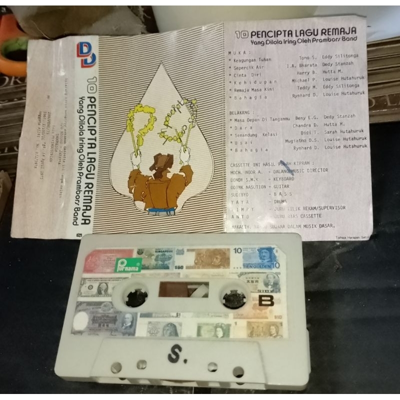 kaset pita:10 Pencipta Lagu Remaja