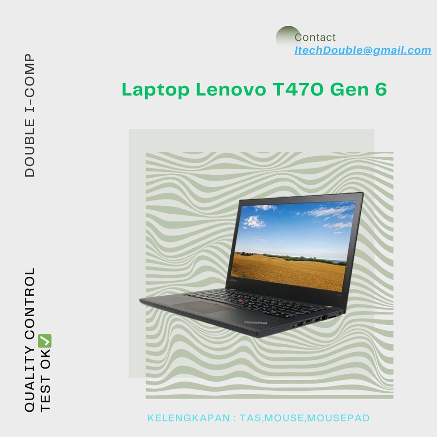 Lenovo Thinkpad Intel Core i5 Seri T470