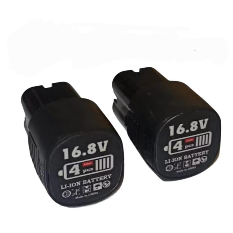 2BATERAI MESIN BOR CORDLESS 16.8VOLT LI-ION BATRE 16.8V LI-ION AST MUKETE JLD HILDA XENNON