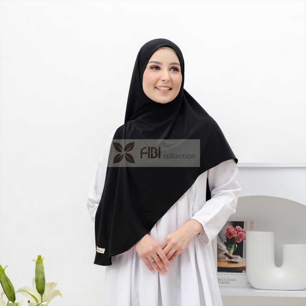 KHADIJAH HIJAB SEGITIGA INSTAN JERSEY