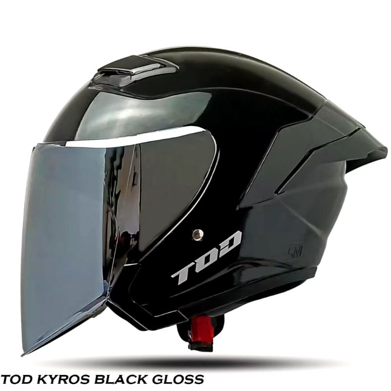 HELM DEWASA MREK TOD KYROS ORIGINAL SNI - HELM HALFFACE TOD KYROZ PRIA WANITA TERBARU