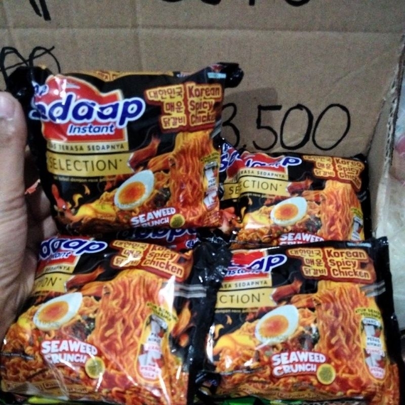 

MIE SEDAAP GORENG SELECTION KOREAN SPICY CHICKEN 5 PCS