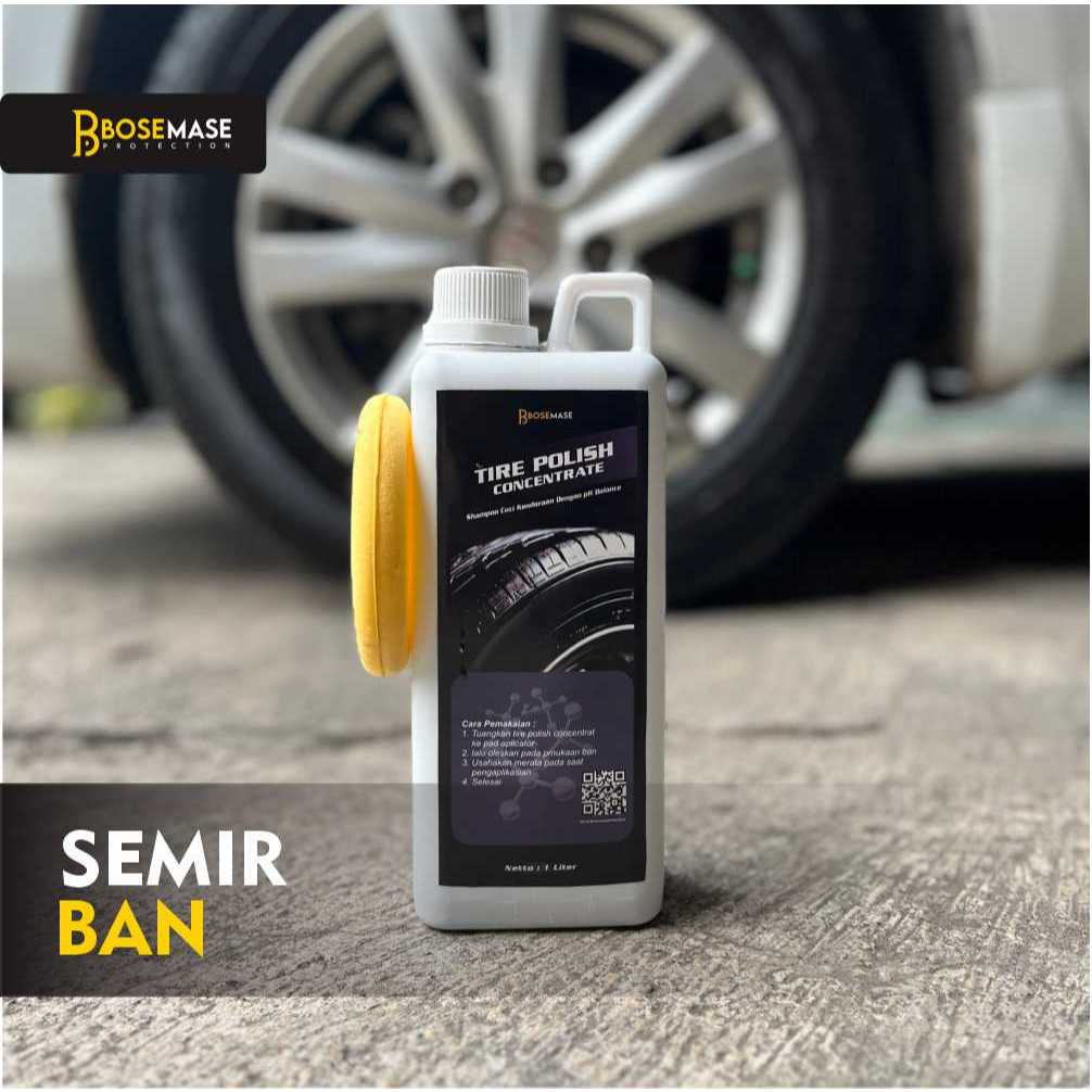 KONSENTRAT SEMIR BAN MOTOR DAN MOBIL 1 LITER