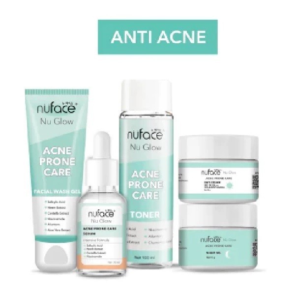 NUFACE NU GLOW ACNE PAKET