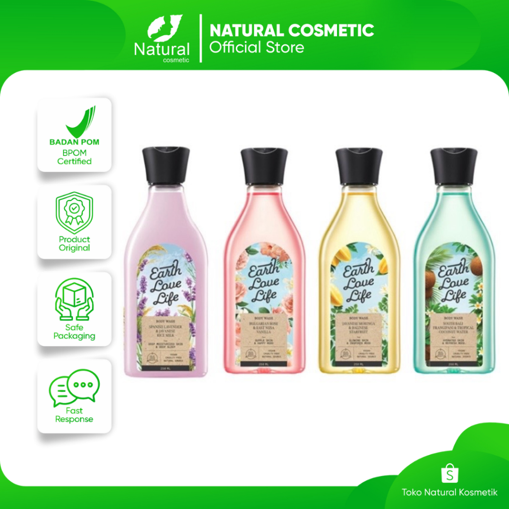 Earth Love Life Body Wash 250ml