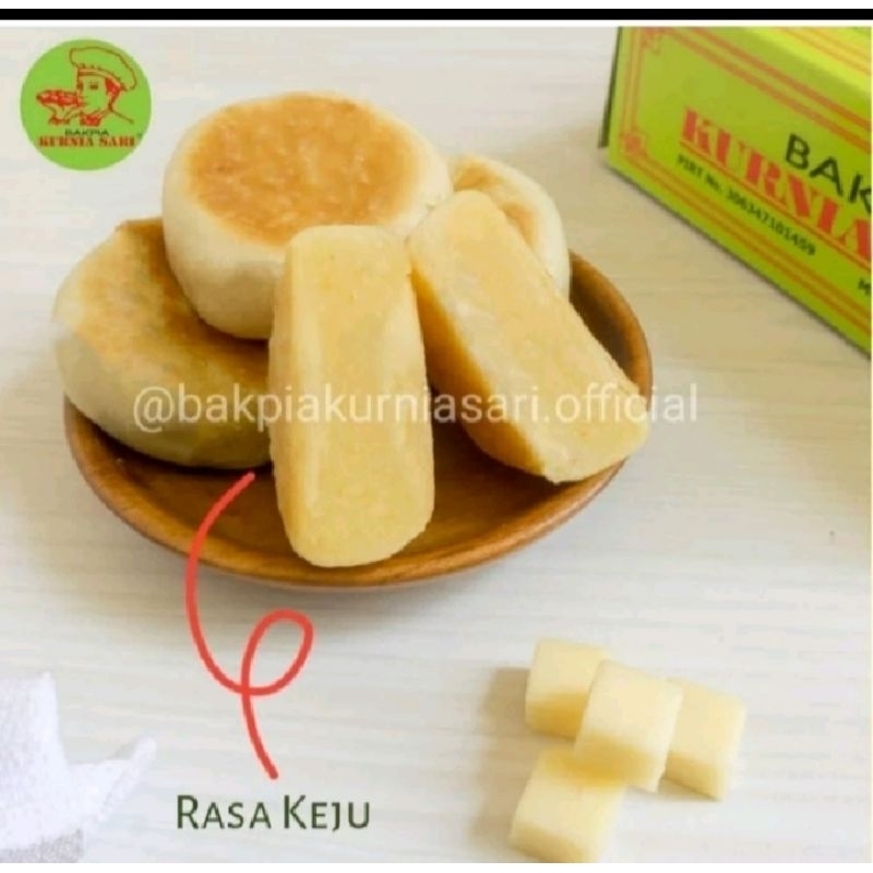 

Bakpia Kurniasari Asli Rasa Keju isi 15