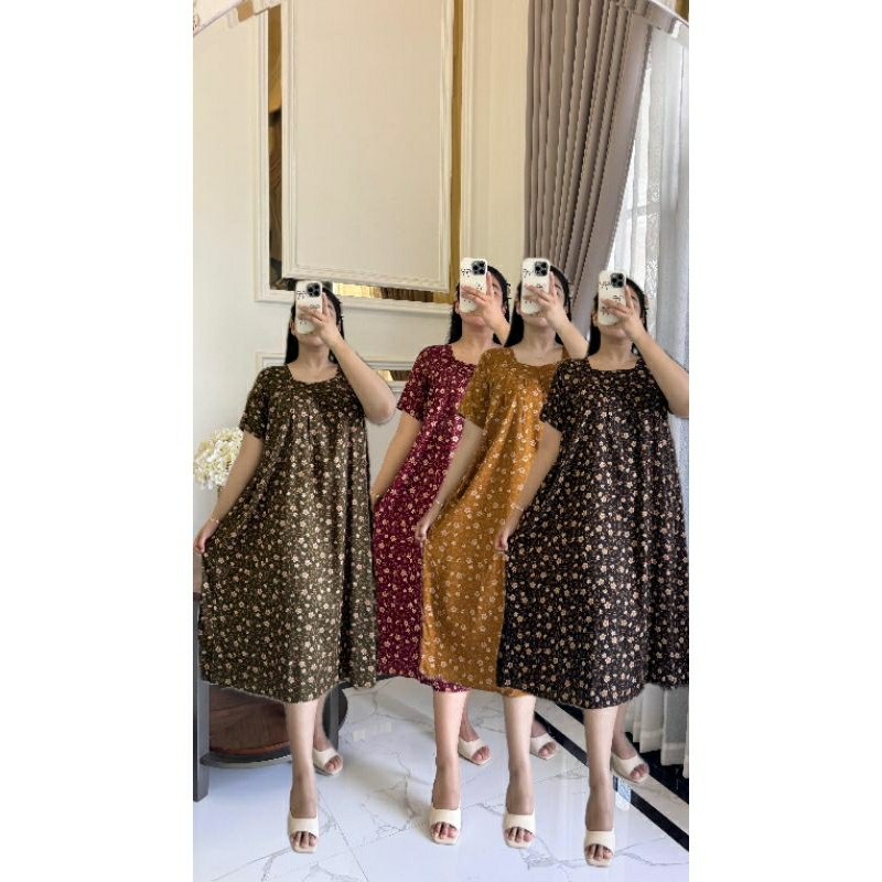 DRESS ANISA/TALITA DRESS/DRESS RAYON PREMIUM/DRESS JUMBO/DASTER RAYON JUMBO/DRESS LENGAN SUSUN