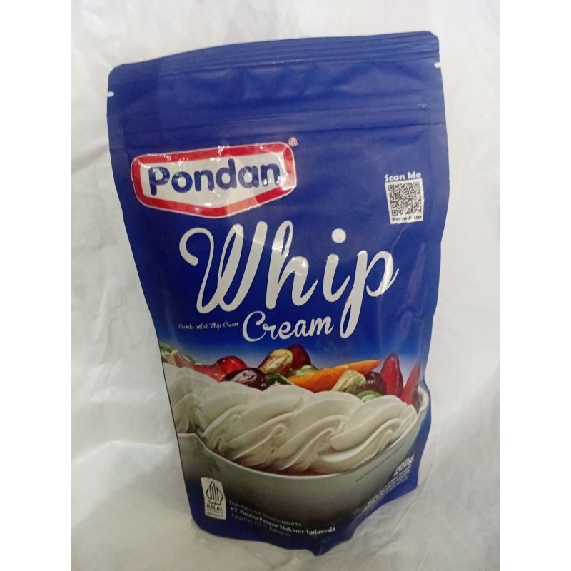 

Pondan Whip Cream Pouch