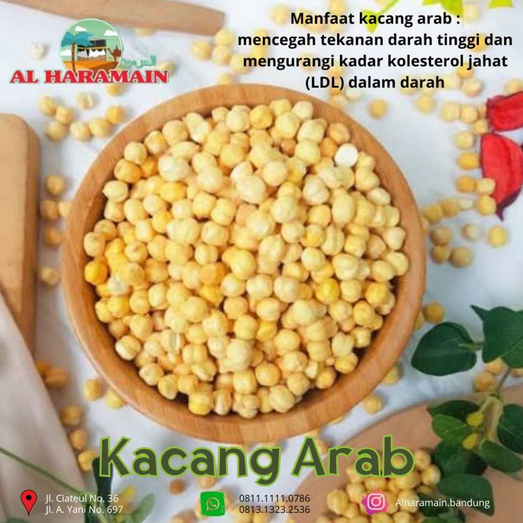 Kacang arab roasted chikpeas camilan diet sehat