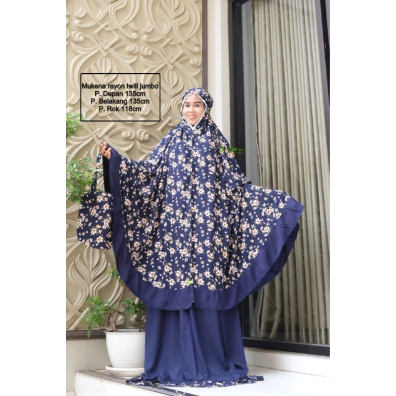 Mukena Rayon Premium Super Jumbo
