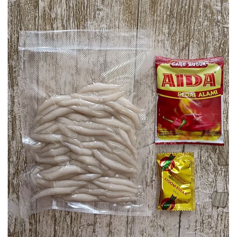 

OTAK OTAK ACI ONONG (mentah) isi 75pcs FREE BUMBU ATOM & AIDA