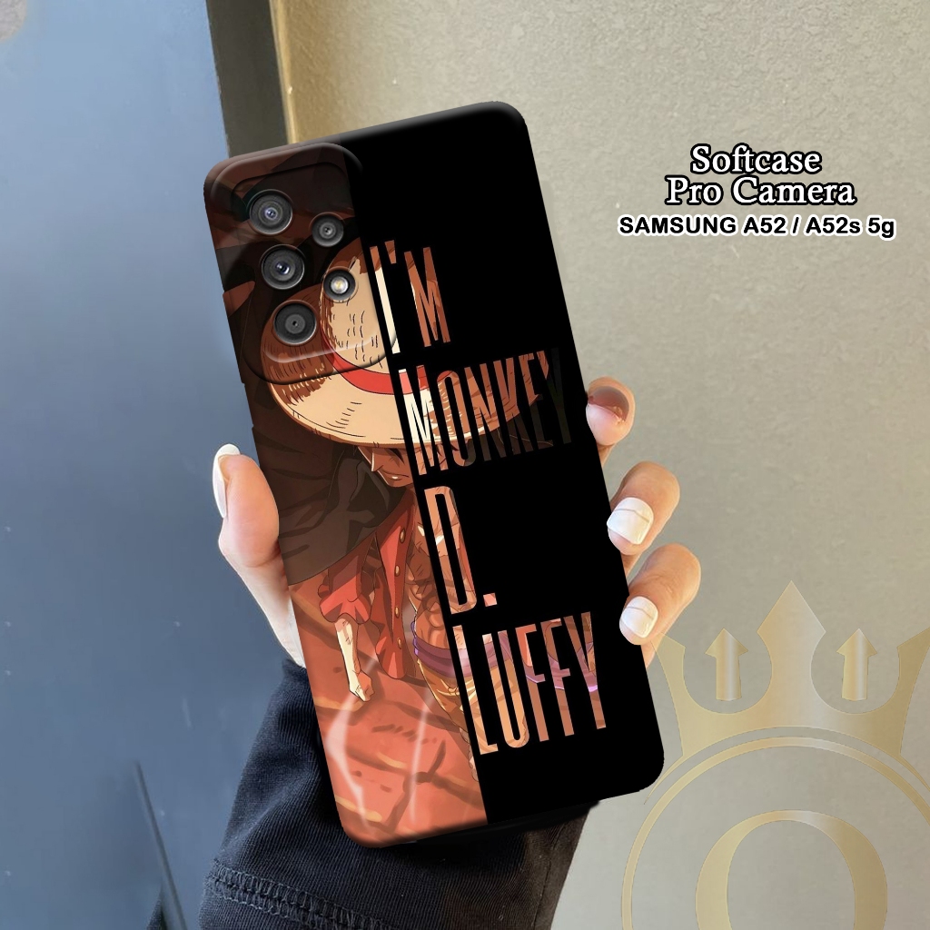 Softcase Samsung Galaxy A52 5G / A52s 5G - ORORA - Case Samsung A52 5G - Motif Case Anime - Case Sam