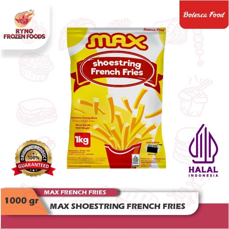 

Max Shoestrings French Fries 1000gr