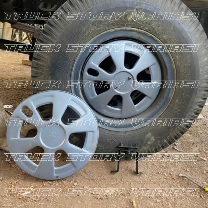 Pangkon Muter 1set Plus Wildop Truk Ring 16 Belakang 2biji Kanan Kiri