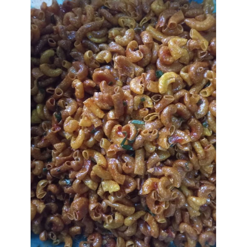 

Makaroni Cikruh Daun Jeruk Pedas Manis