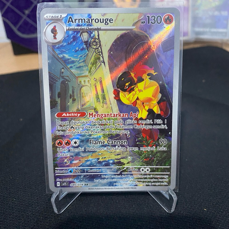 Armarouge AR 080/078 TCG Pokemon indonesia