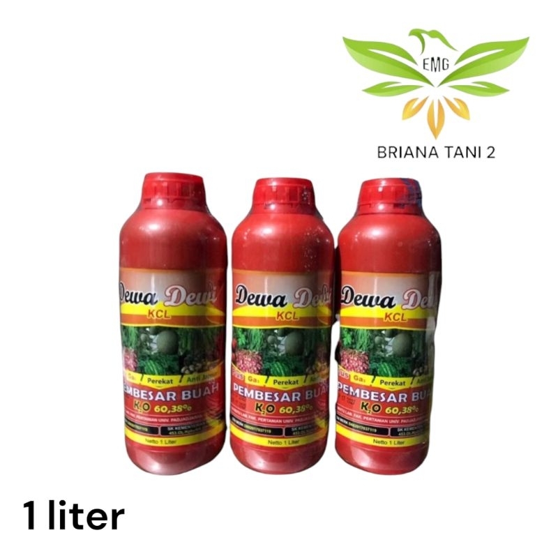 Dewa Dewi KCL Cair 1 Liter Untuk Meningkatkan Pertumbuhan Dan Kwalitas Tanaman Mitra Tani Abadi KCL 
