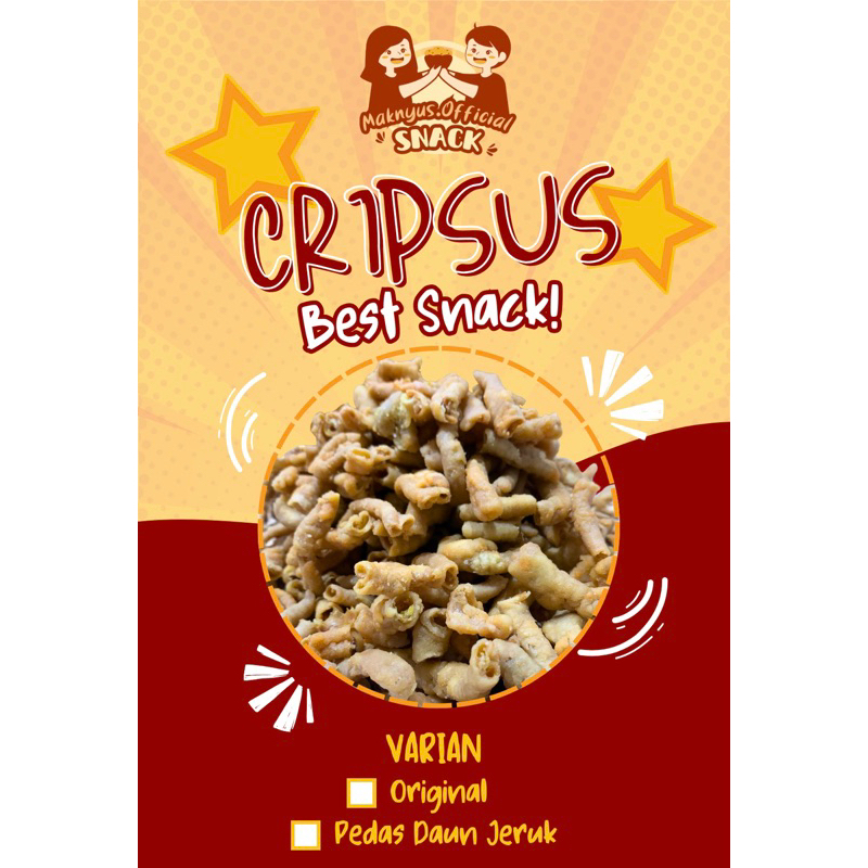 

Usus Crispy Original 100gr