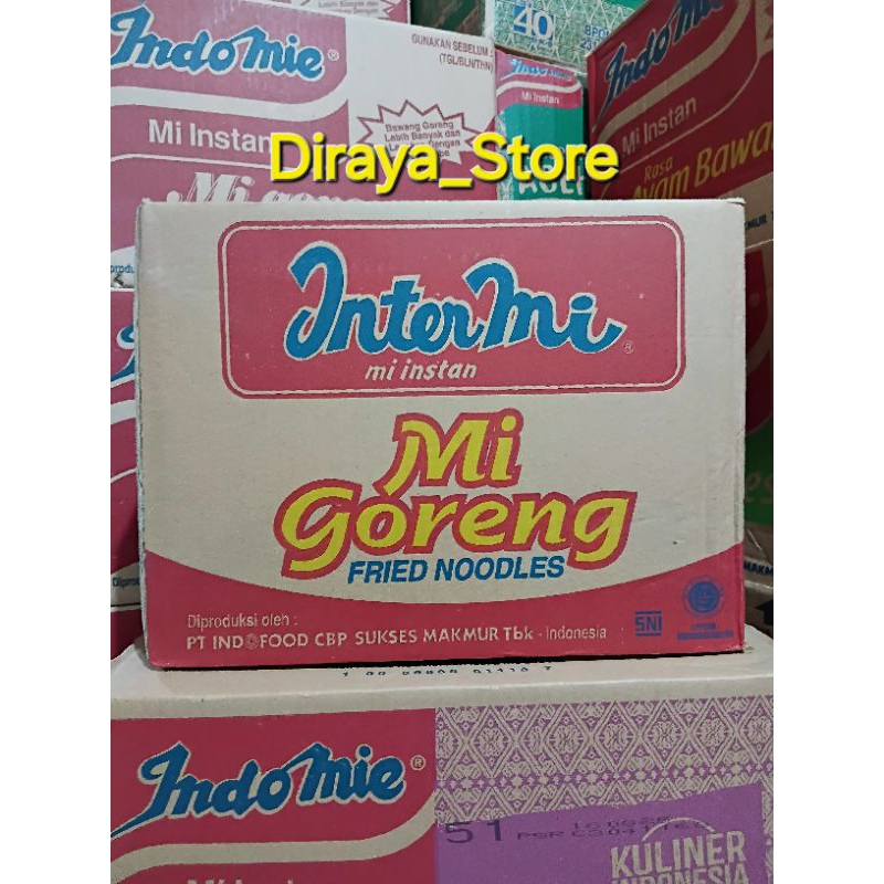 

Intermie Mi Goreng 40 x 60gr