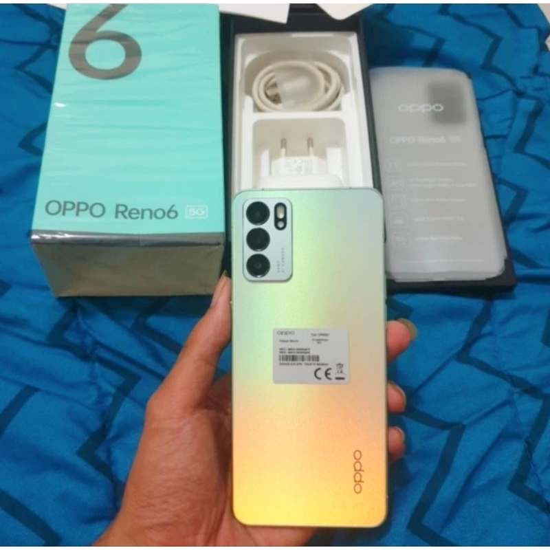 Oppoo  Reno 6 5G Ram 8/128gb Resmi Indonesia