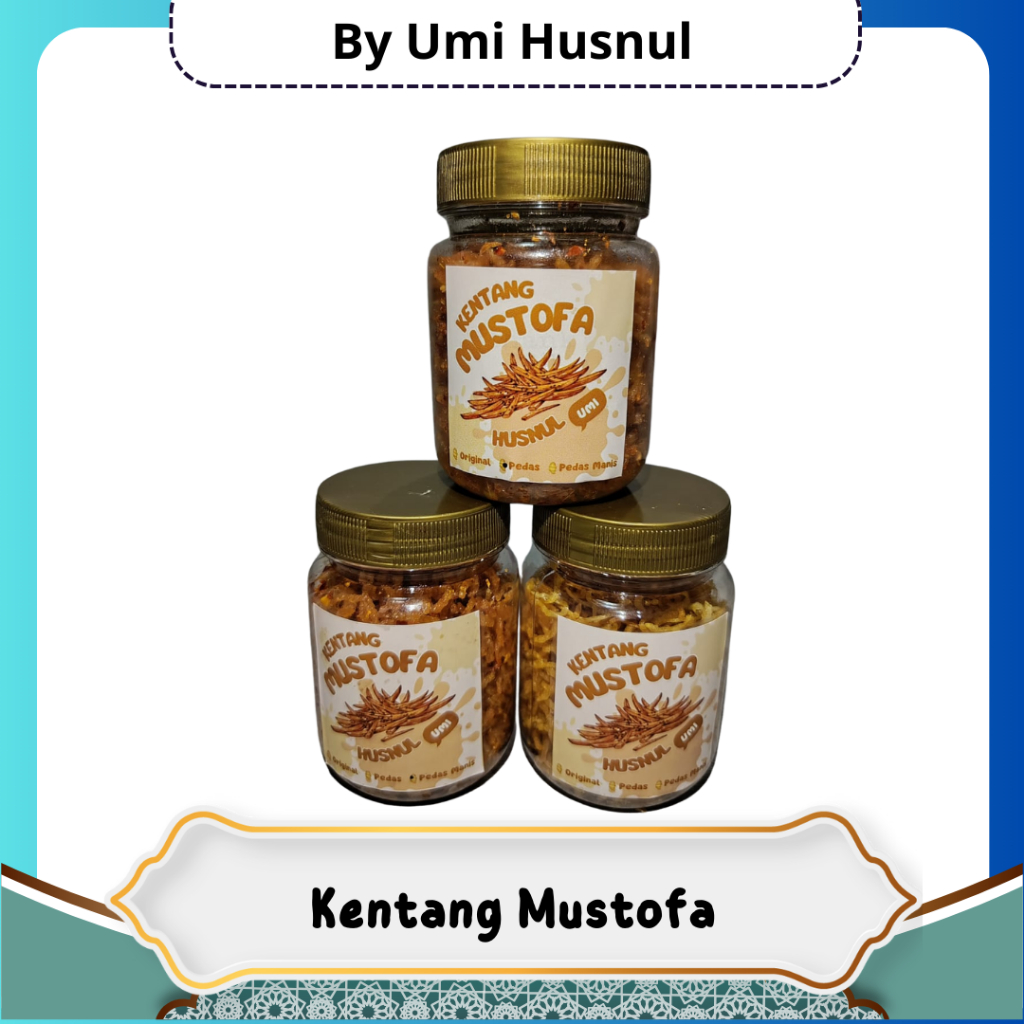 

Kentang Mustofa Kemasan Toples 200 Ml