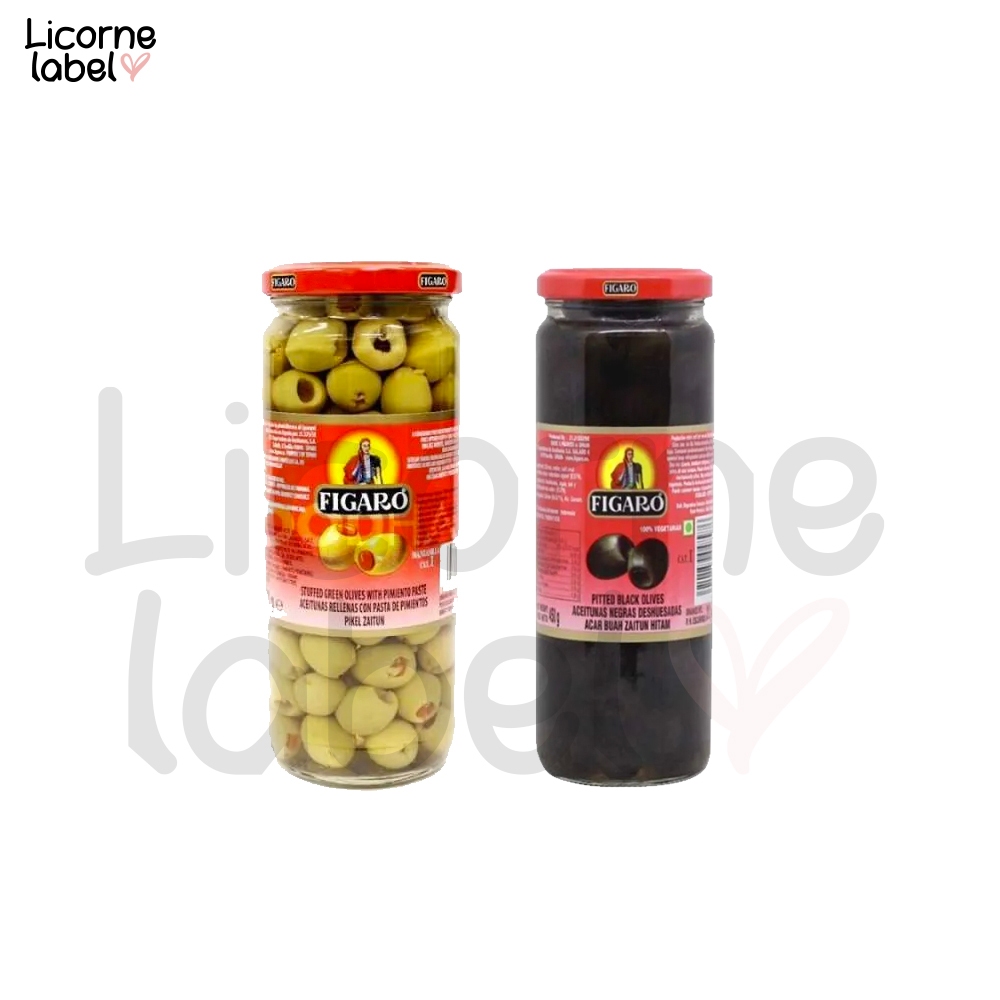 

Figero Green Olive Black Olive 450gr