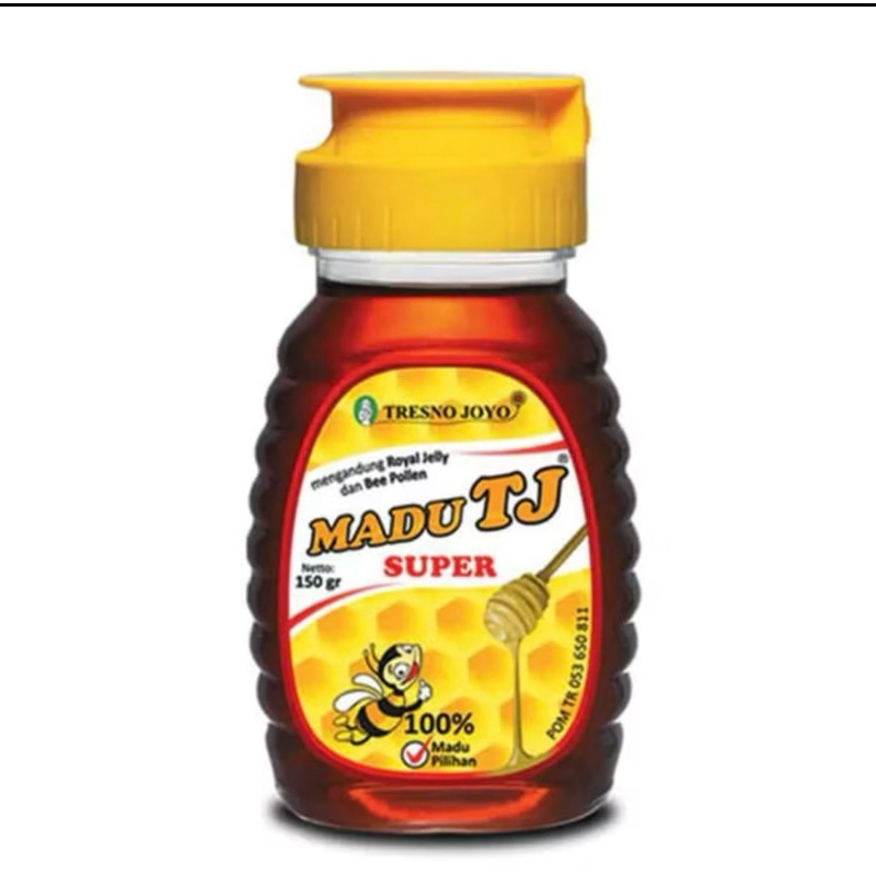 

Madu TJ Super Kemasan 150 g, 250 g, 500 g