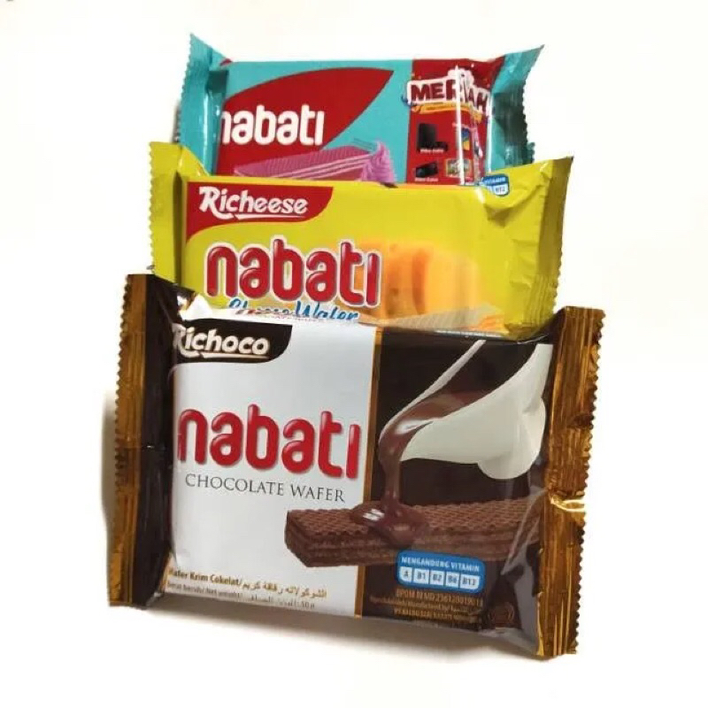 Wafer Nabati 1 Dus/Karton(60pcs)