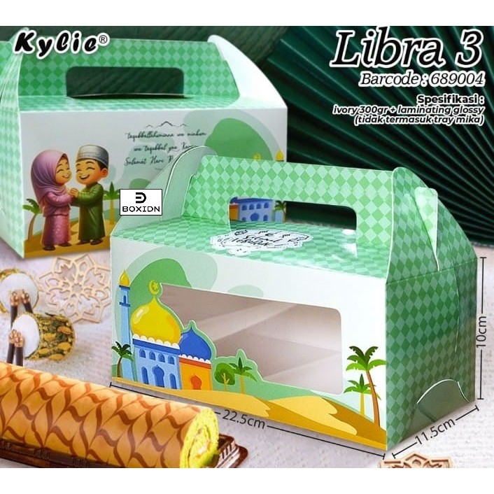 

LIBRA Simple Box kue lebaran box lebaran kue dus kue lebaran kotak kue lebaran box brownies lebaran box lebaran 2 toples kotak 350gr box hamper lebaran parcel lebaran box packaging lebaran