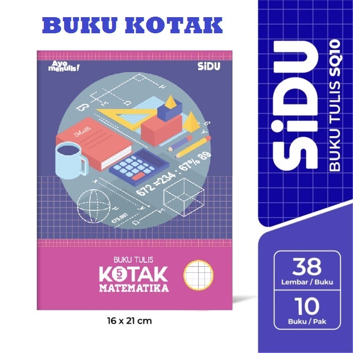 

Buku Tulis Kotak Matematika Sidu isi 38/Buku Kotak kotak Sidu 38