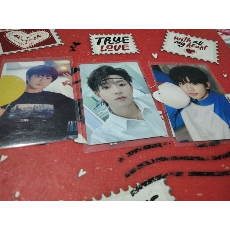 (HARGA TAKE ALL 3 PC, HARGA SATUAN CHAT YA) PHOTOCARD OFFICIAL TF FAMILY GEN 3 SOLO VERS (MU ZHICHEN