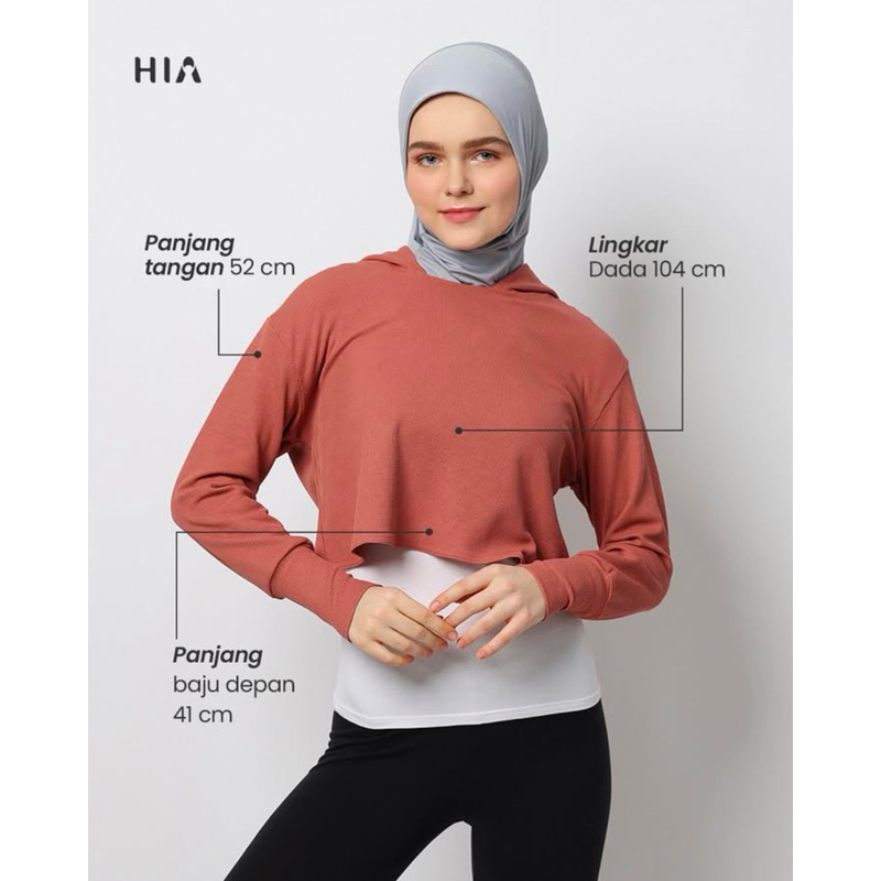 (PRELOVED) Seema Crop Top HIA Everywear
