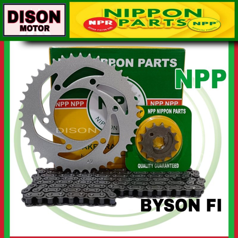 Gear set NPP Byson fi original paket girset gearset Byson fi npp
