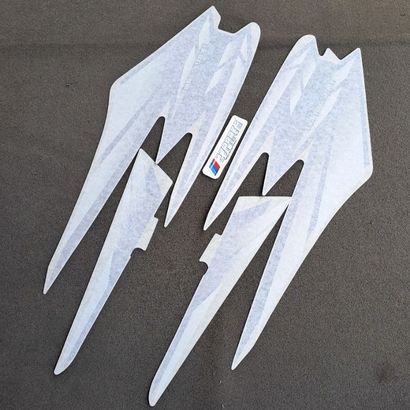 STRIPING RX KING GOLD 2002 ORIGINAL LOSTPACK STICKER RX KING 2002 GOLD ORIGINAL TANPA KEMASAN