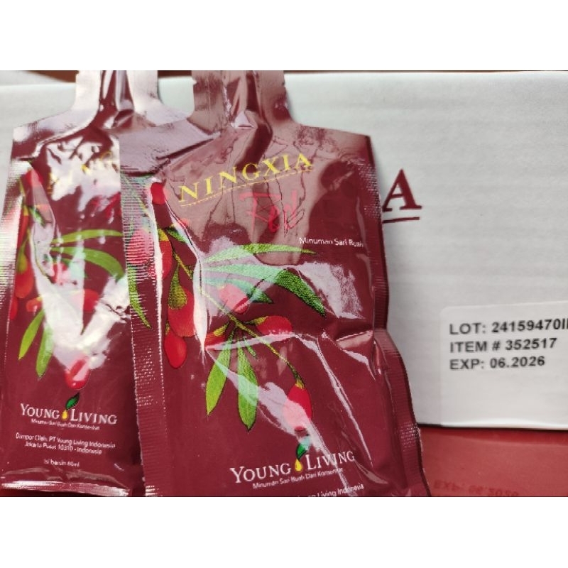 

Ningxia Red Young Living Sachet Ready stok