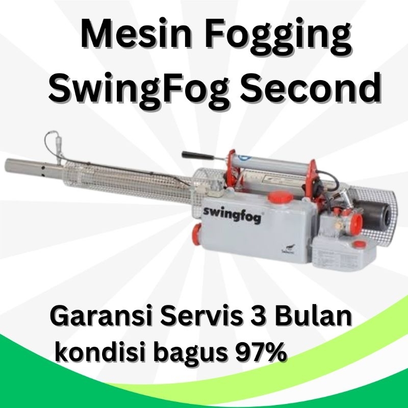 MESIN FOGGING NYAMUK ASAP SECOND BEKAS MERK SWINGFOG ORIGINAL GERMANY
