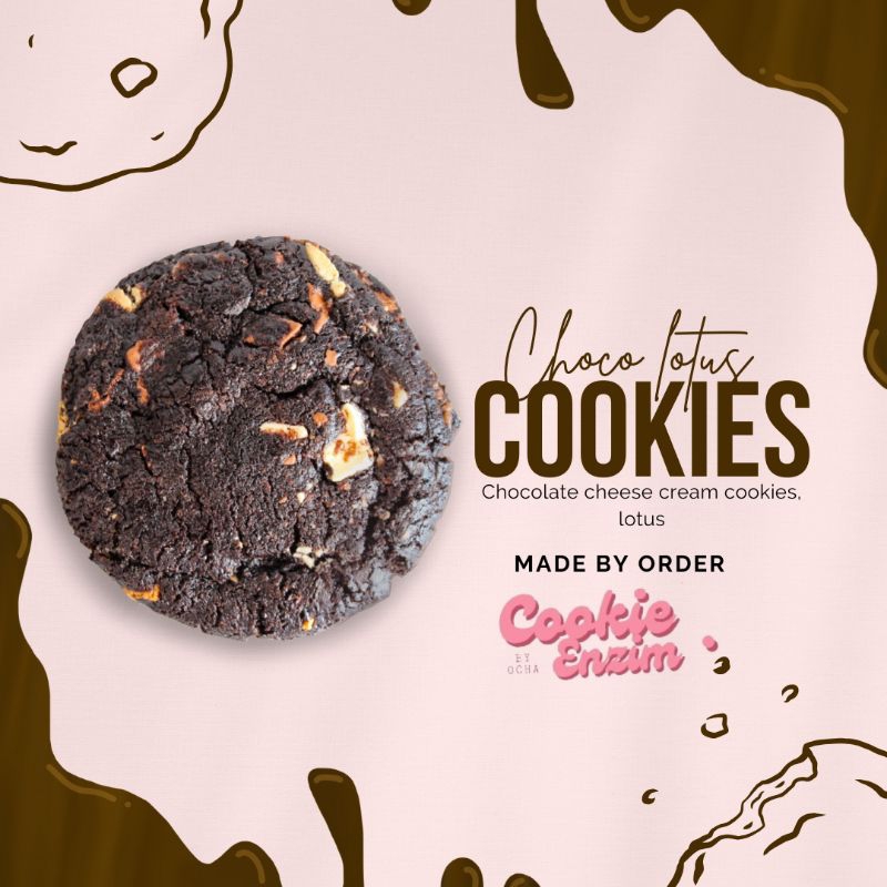 

Chocolate Cream Cheese Soft Cookies