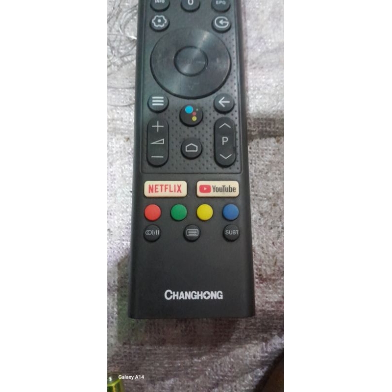 remote changhong voice command smart tv led