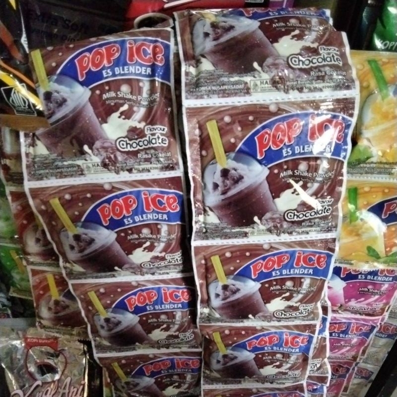 

Pop ice coklat 1 renteng