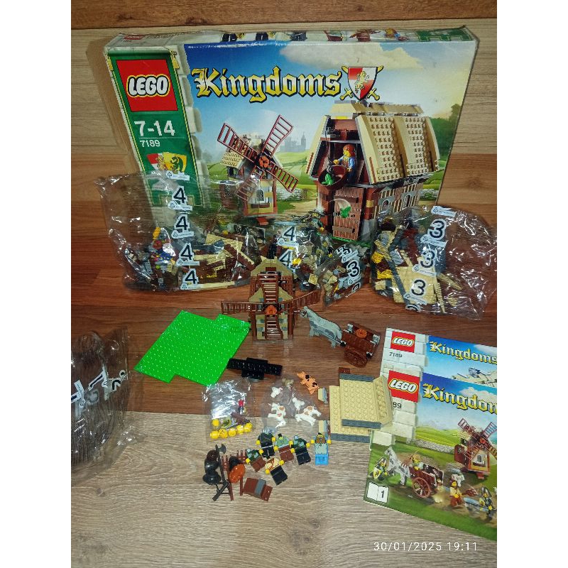 lego 7189 mill village raid castle kingdoms