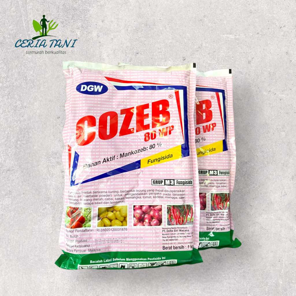 FUNGISIDA COZEB 80WP kemasan 1kg dari DGW