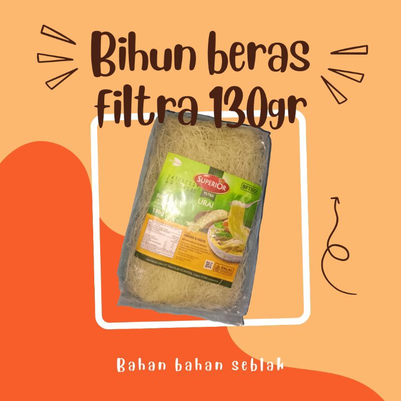 

bihun beras filtra kemasan 130gr,bihun instan serbaguna