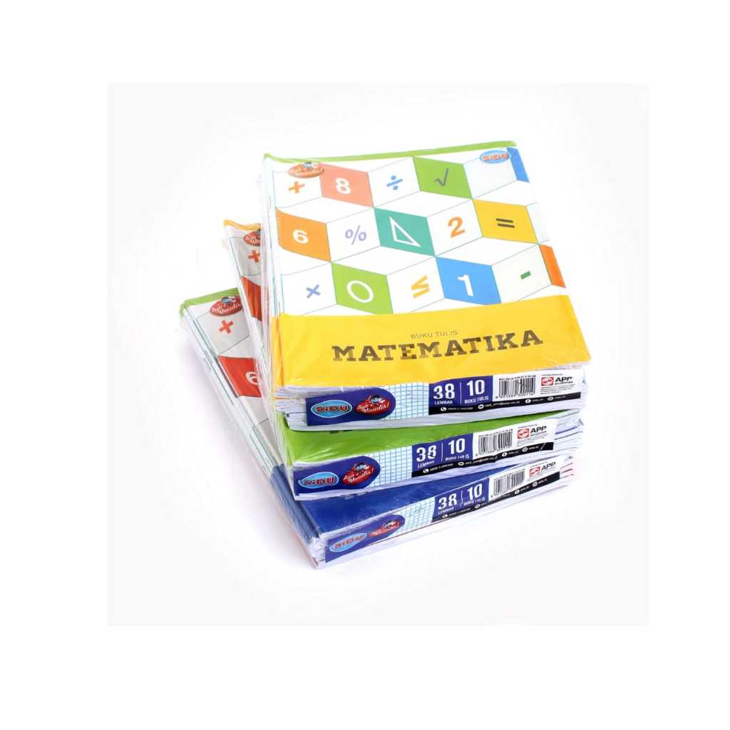

[ PACK ] Buku Tulis Kotak 38 Lembar - Sinar Dunia MURAH!
